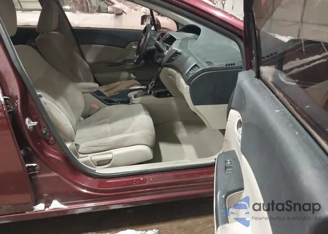 2012 Honda Civic Lx z USA, uszkodzony, nr VIN 19XFB2F59CE022920